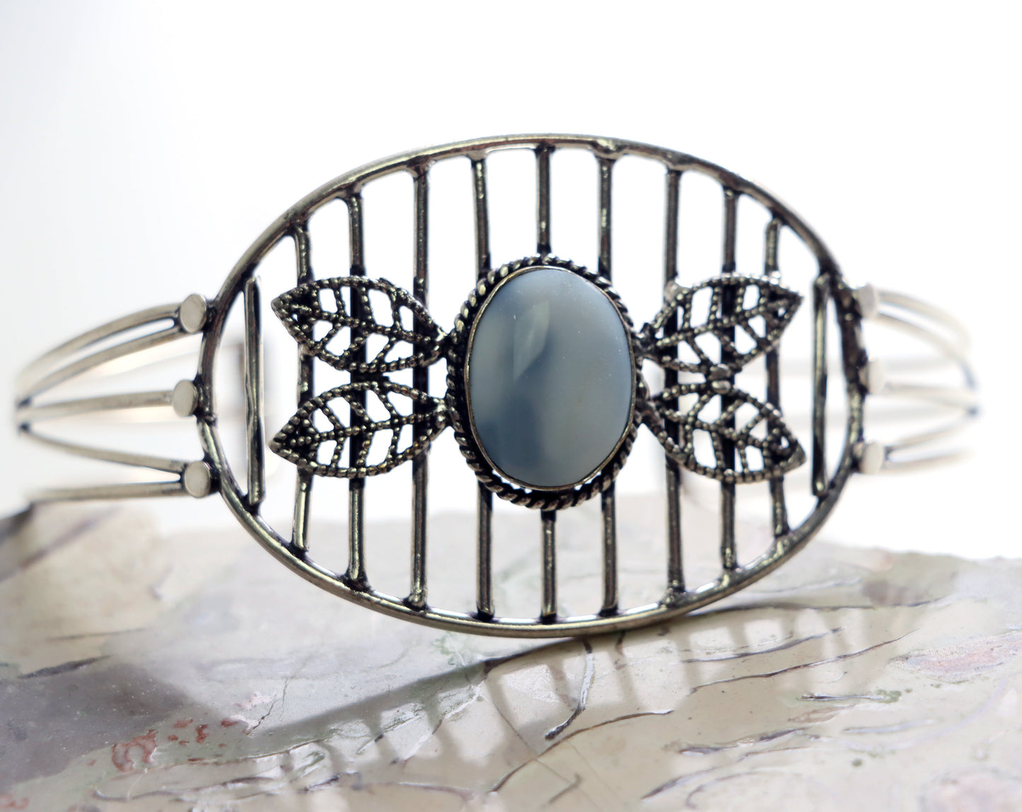 Náramek s modrým opálem Owyhee – Brána ticha - Supreme Panthers