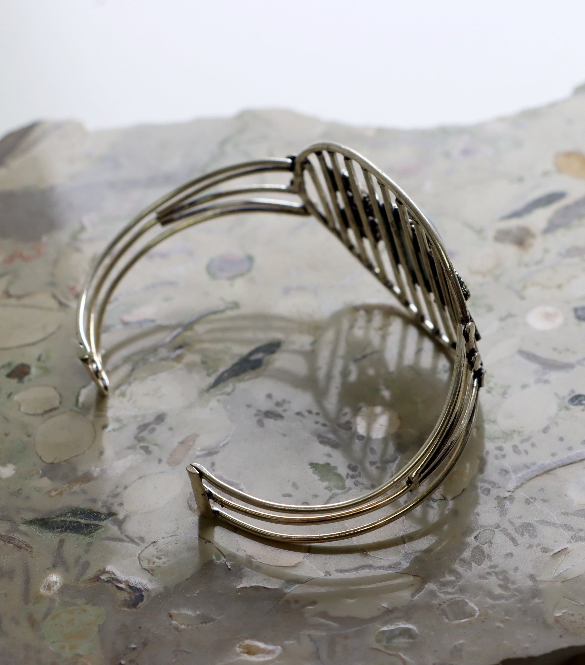 Náramek s modrým opálem Owyhee – Brána ticha - Supreme Panthers