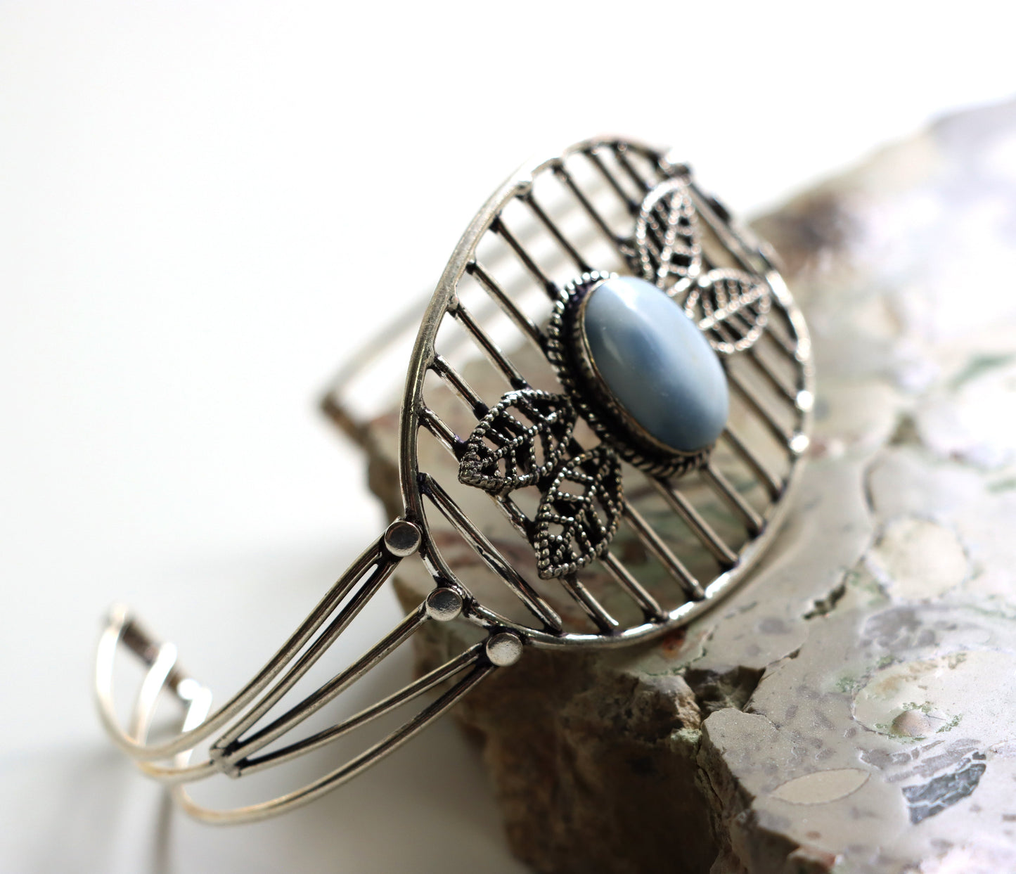 Náramek s modrým opálem Owyhee – Brána ticha - Supreme Panthers