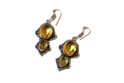 Náušnice "Citrín – Slzy slunce" - Supreme Panthers