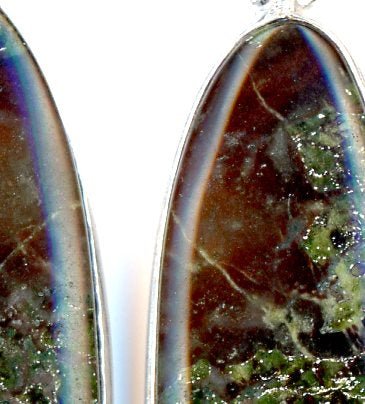 Náušnice jaspis dračí krev - Supreme Panthers