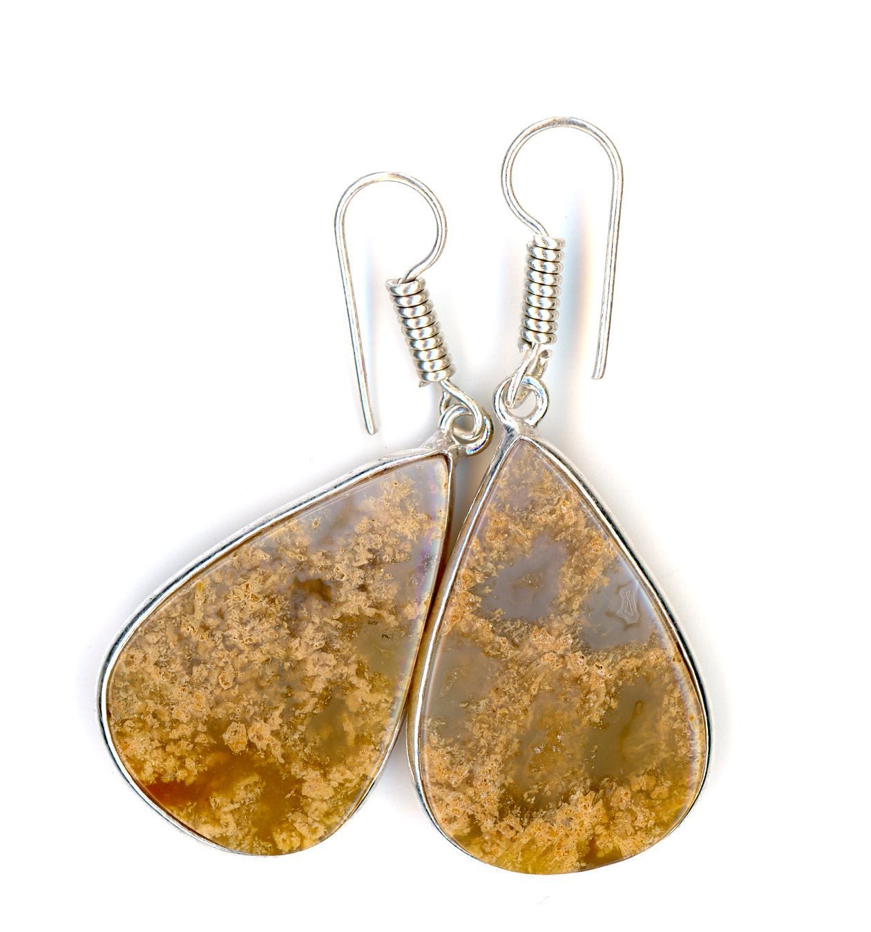 Náušnice korál s achátem - Supreme Panthers