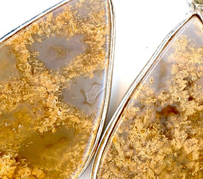 Náušnice korál s achátem - Supreme Panthers