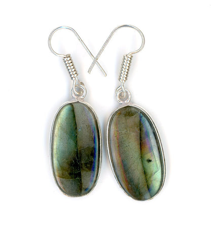 Náušnice labradorit - Supreme Panthers