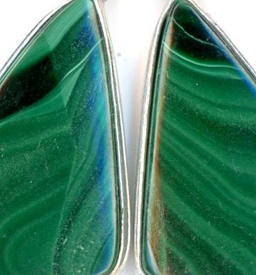 Náušnice malachit - Supreme Panthers