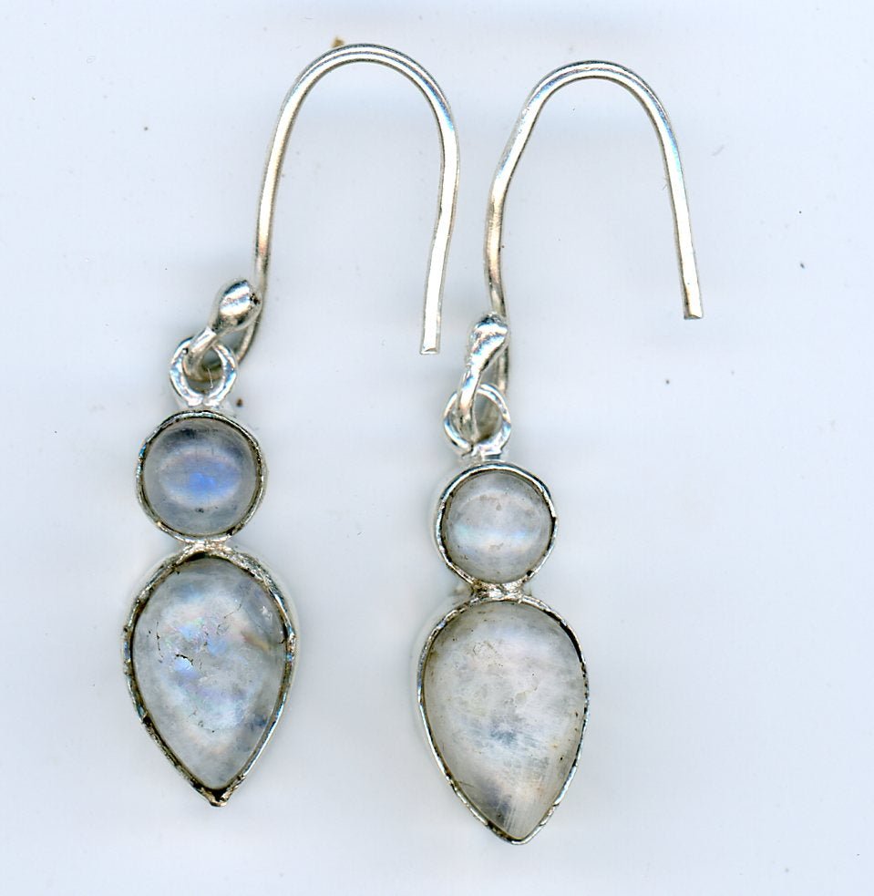 Náušnice měsíční kámen - Supreme Panthers