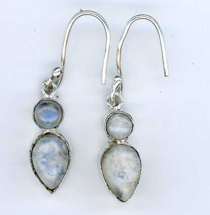 Náušnice měsíční kámen - Supreme Panthers