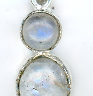 Náušnice měsíční kámen - Supreme Panthers