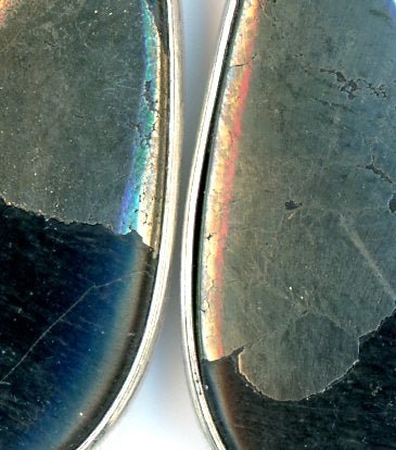 Náušnice pyrit - Supreme Panthers