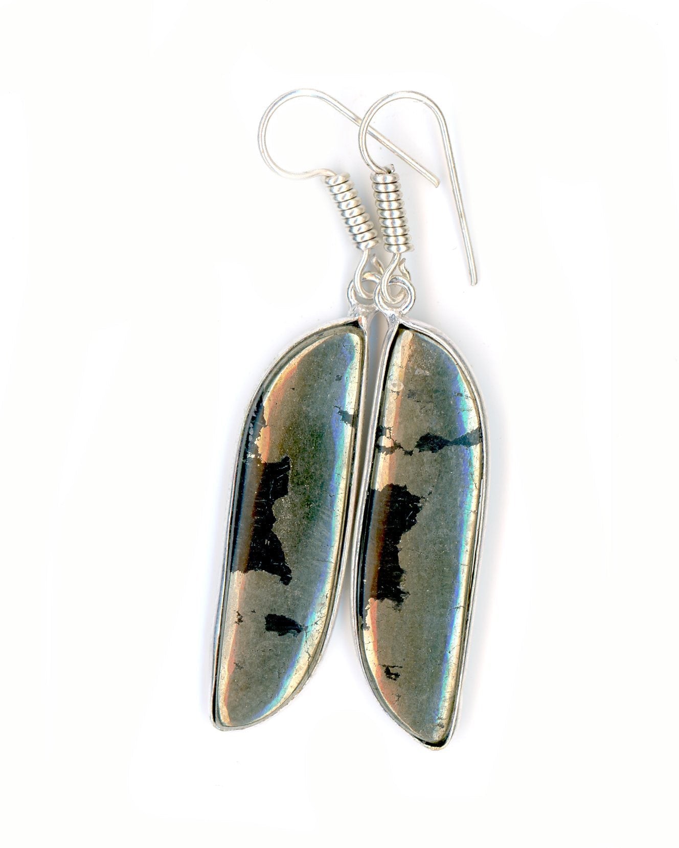 Náušnice pyrit - Supreme Panthers