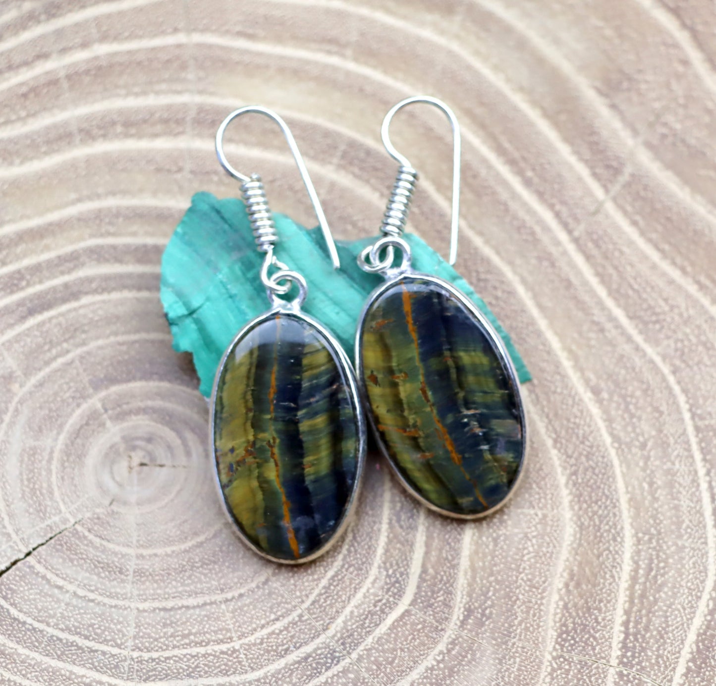 Náušnice tygří býčí oko - Supreme Panthers