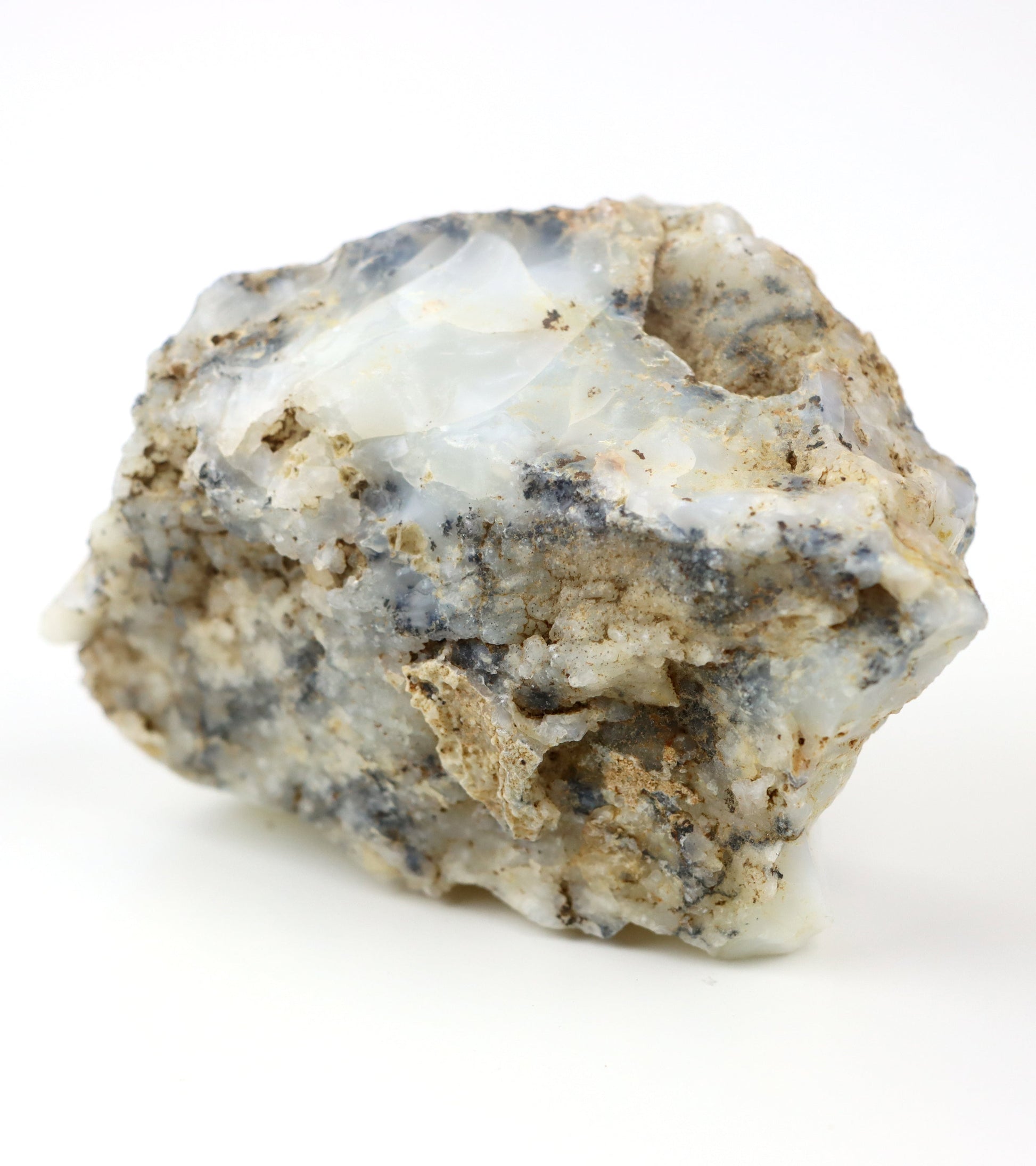 Opál dendritický bílý surový - Supreme Panthers