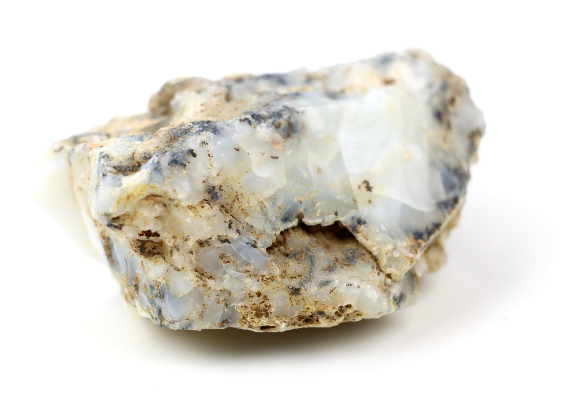 Opál dendritický bílý surový - Supreme Panthers