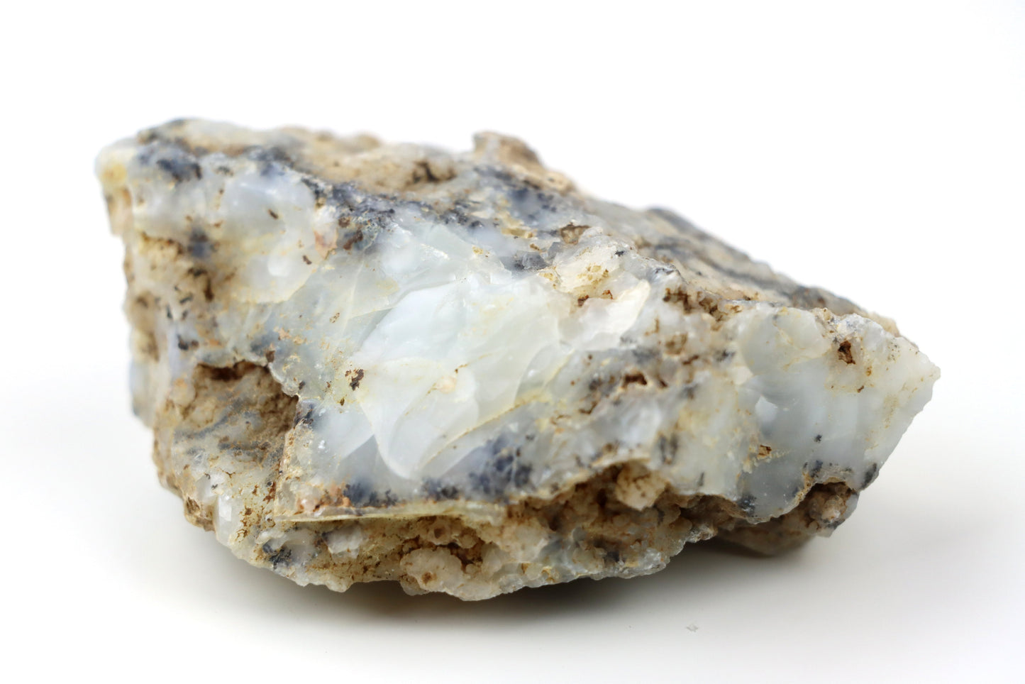 Opál dendritický bílý surový - Supreme Panthers