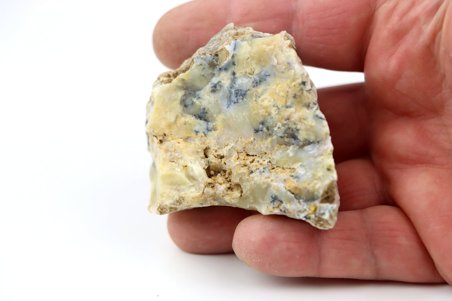 Opál dendritický žlutavý surový - Supreme Panthers