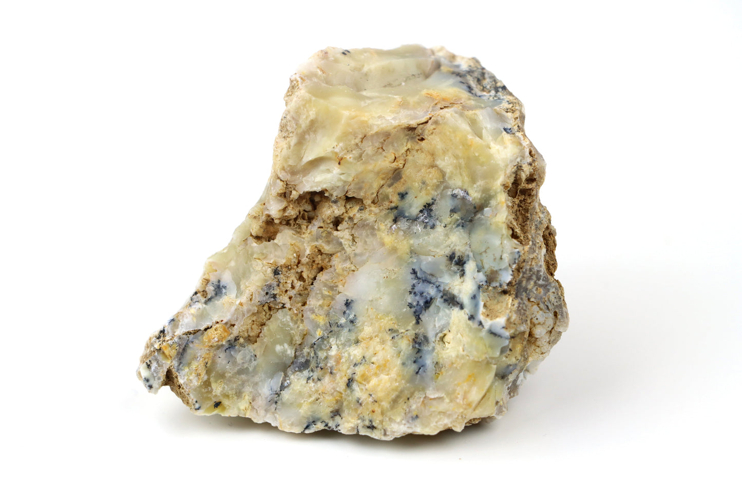 Opál dendritický žlutavý surový - Supreme Panthers