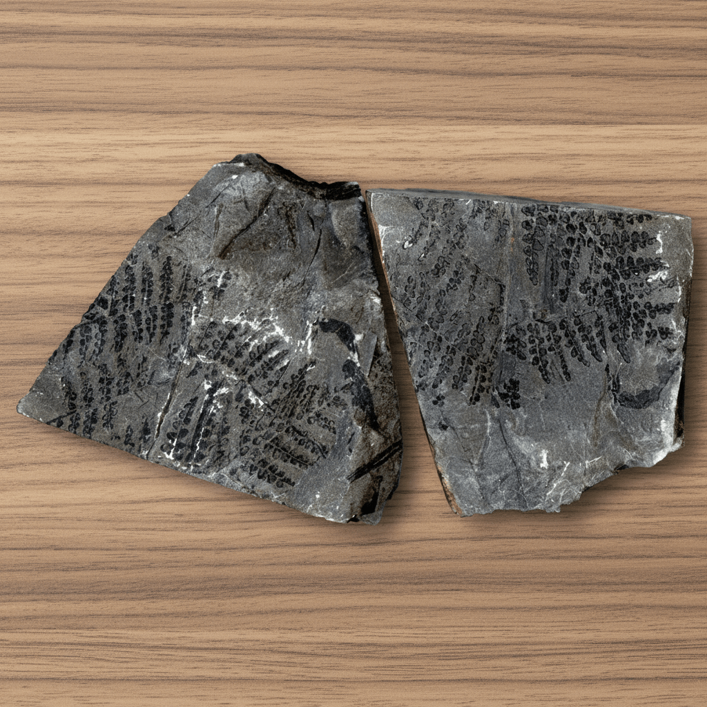 Otisk vějíře kapraďosemenné rostliny 2ks - Supreme Panthers