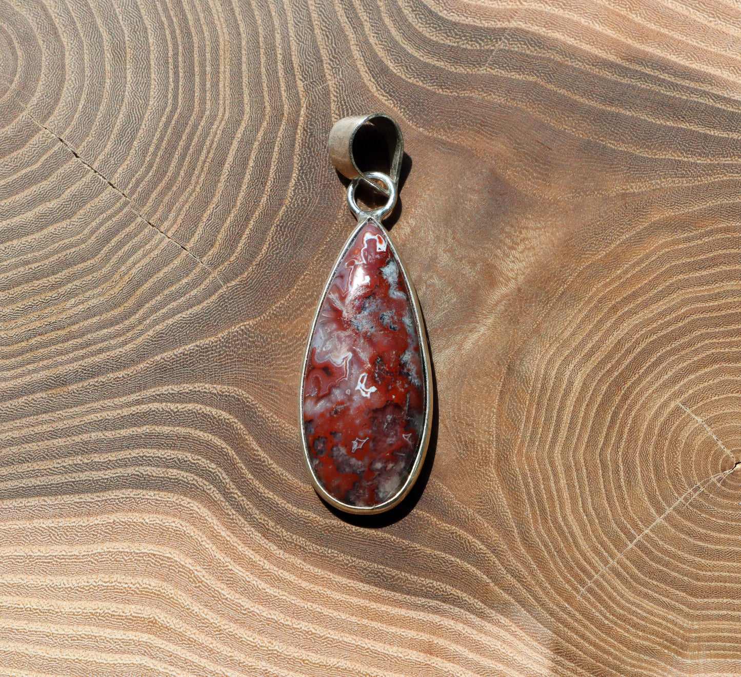 Přívěšek achát Crazy lace - Supreme Panthers