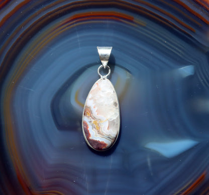 Přívěšek achát Crazy lace - Supreme Panthers