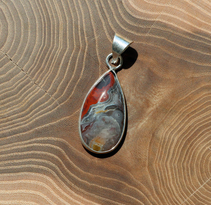 Přívěšek achát Crazy lace - Supreme Panthers