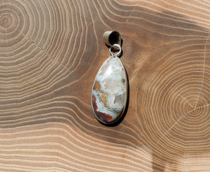 Přívěšek achát Crazy lace - Supreme Panthers