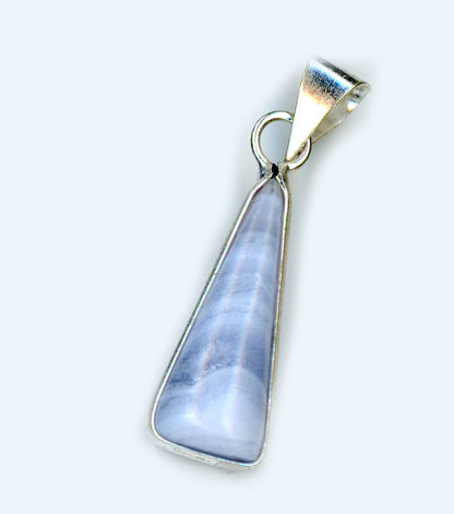 Přívěšek achát modrý krajkový - Supreme Panthers