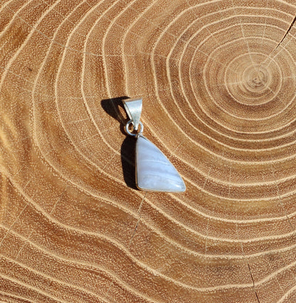 Přívěšek achát modrý krajkový - Supreme Panthers