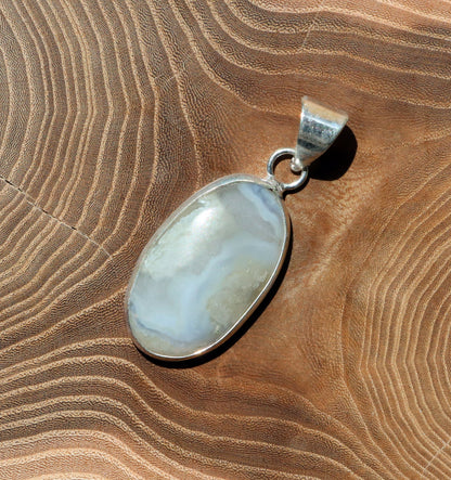 Přívěšek achát modrý krajkový - Supreme Panthers