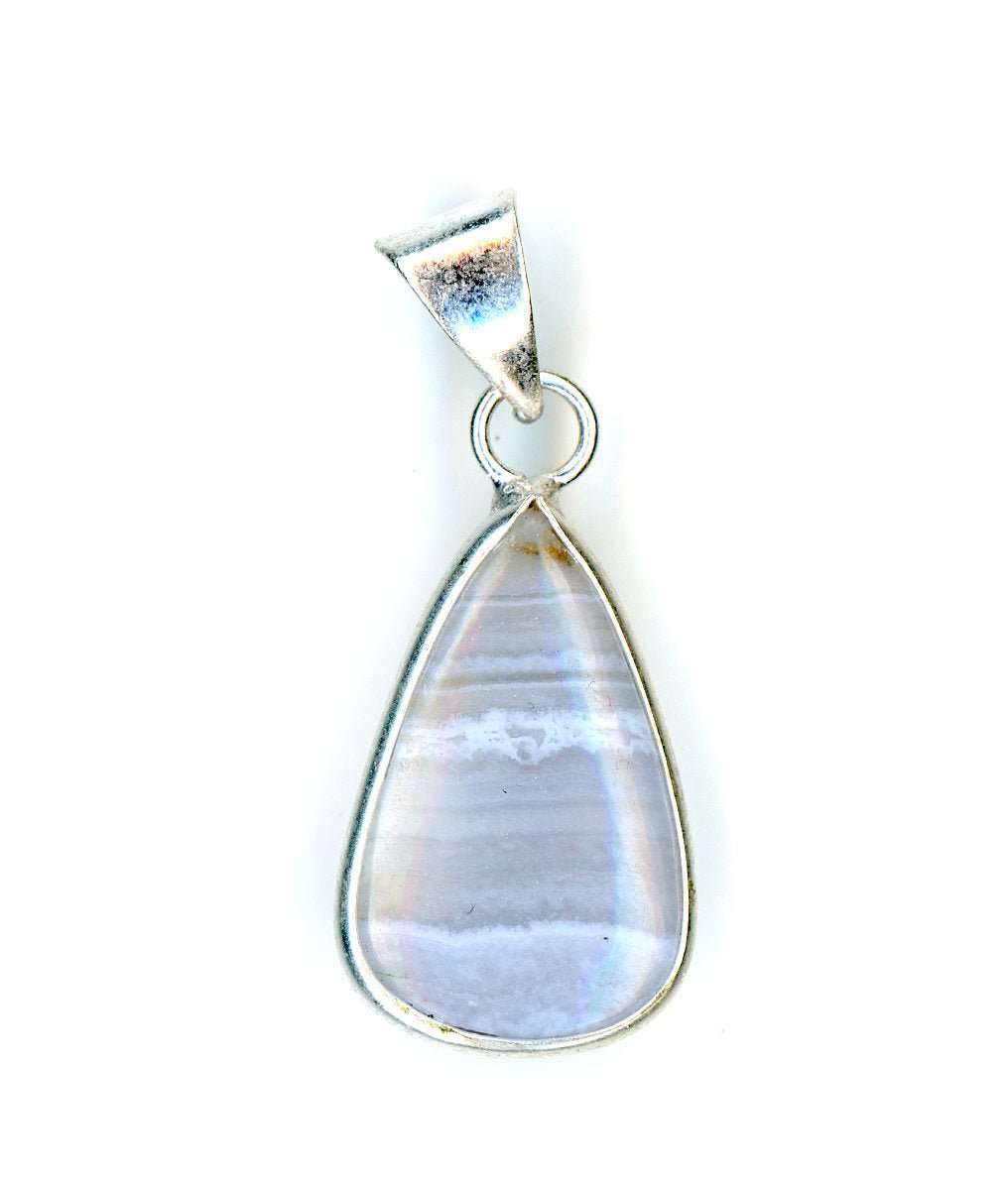 Přívěšek achát modrý krajkový - Supreme Panthers