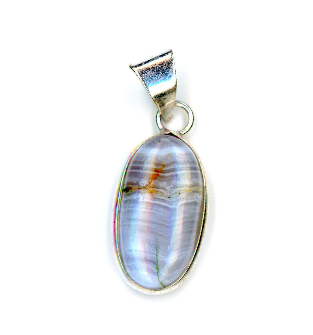 Přívěšek achát modrý krajkový - Supreme Panthers