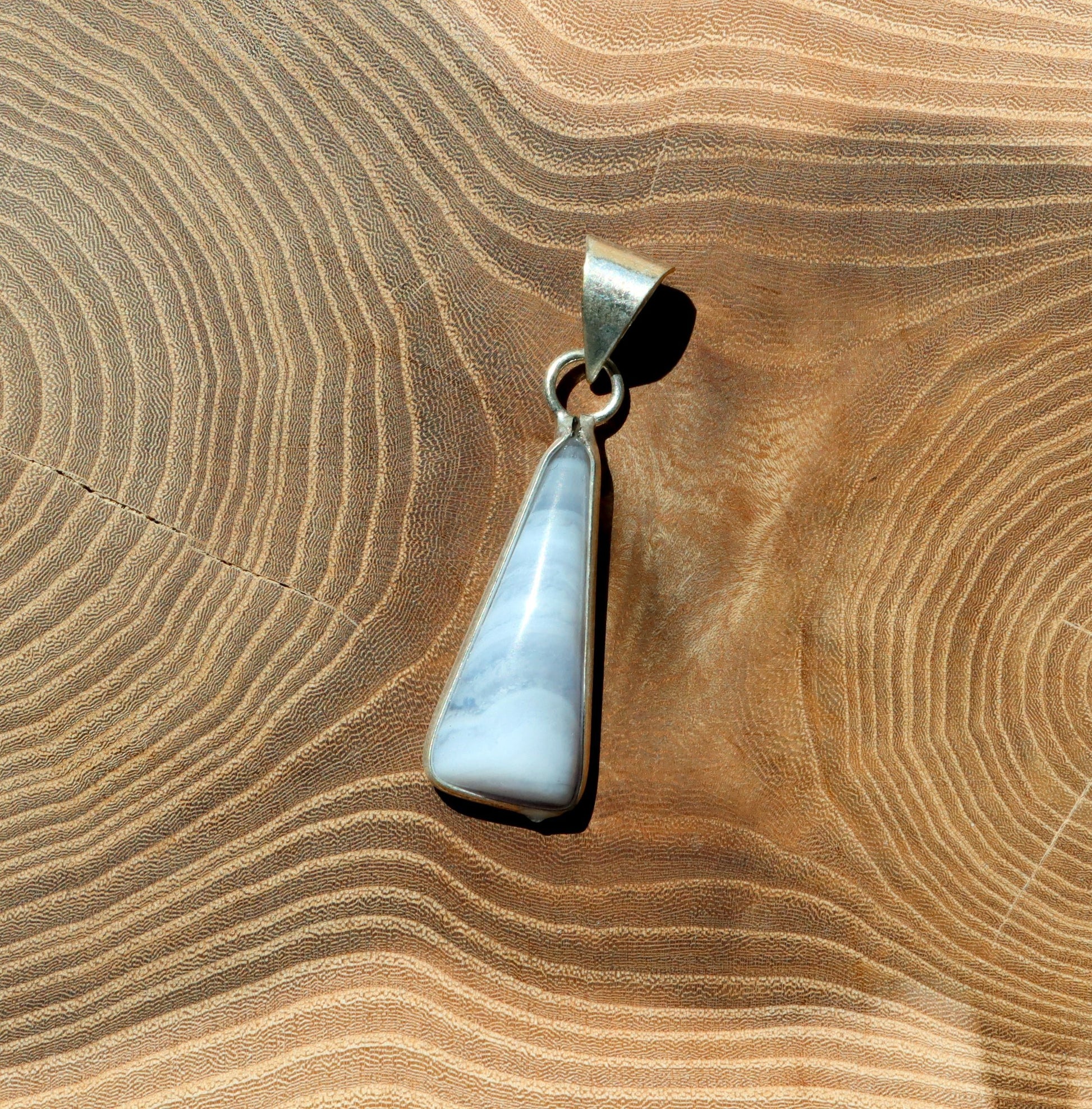 Přívěšek achát modrý krajkový - Supreme Panthers