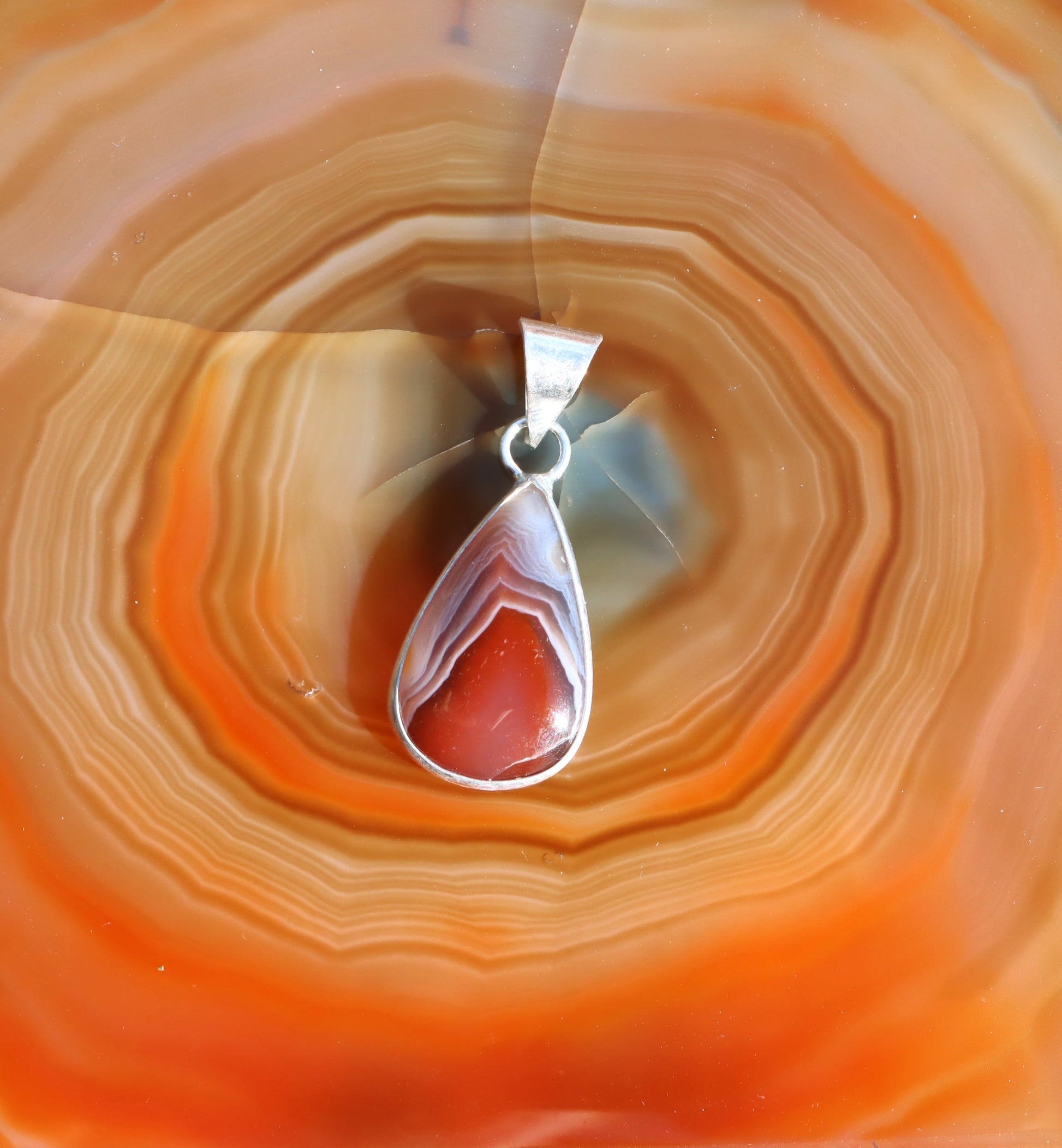 Přívěšek achát sardonyx - Supreme Panthers