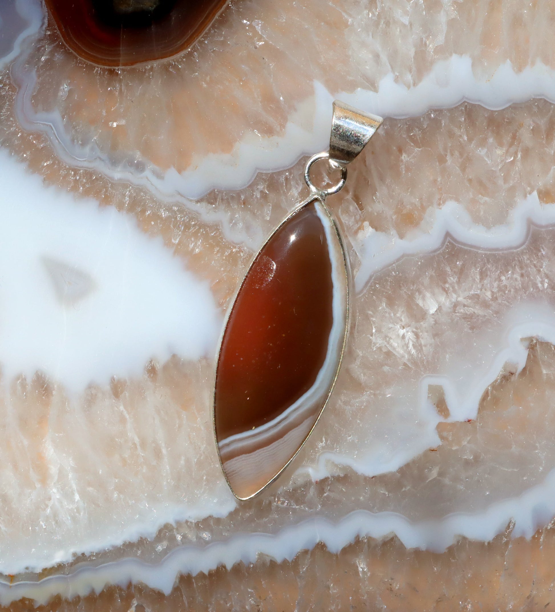 Přívěšek achát sardonyx - Supreme Panthers