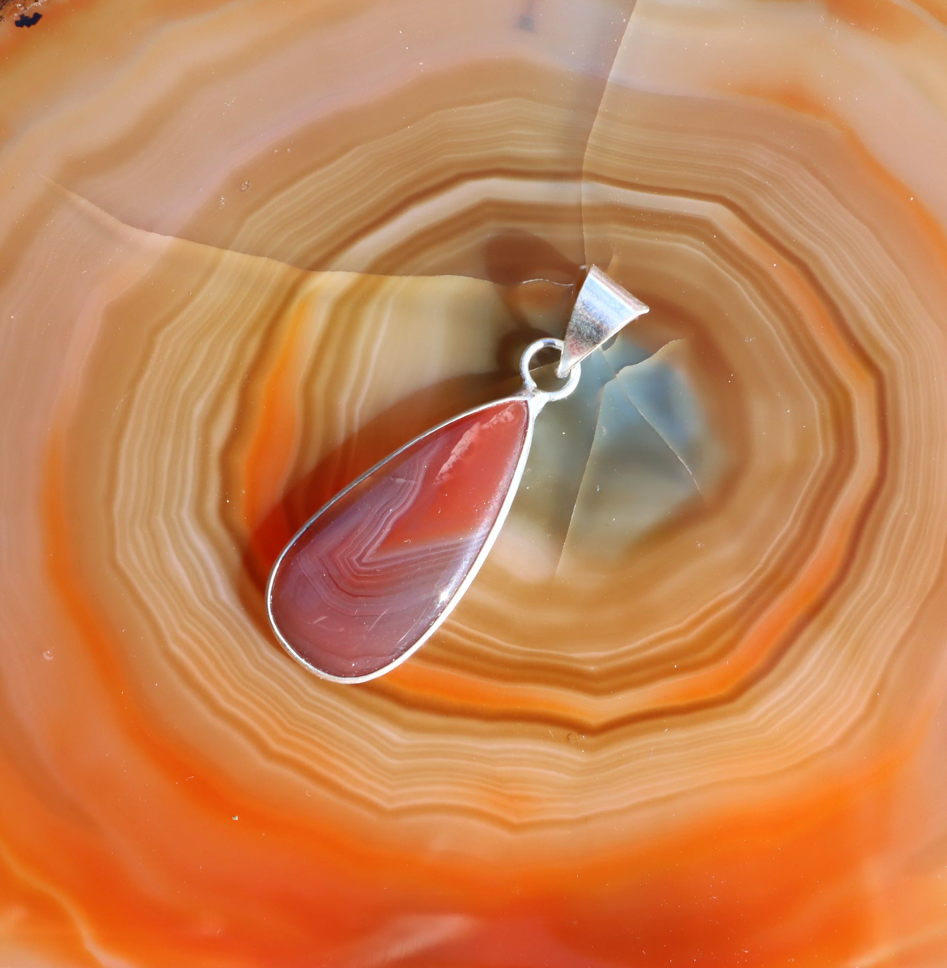 Přívěšek achát sardonyx - Supreme Panthers