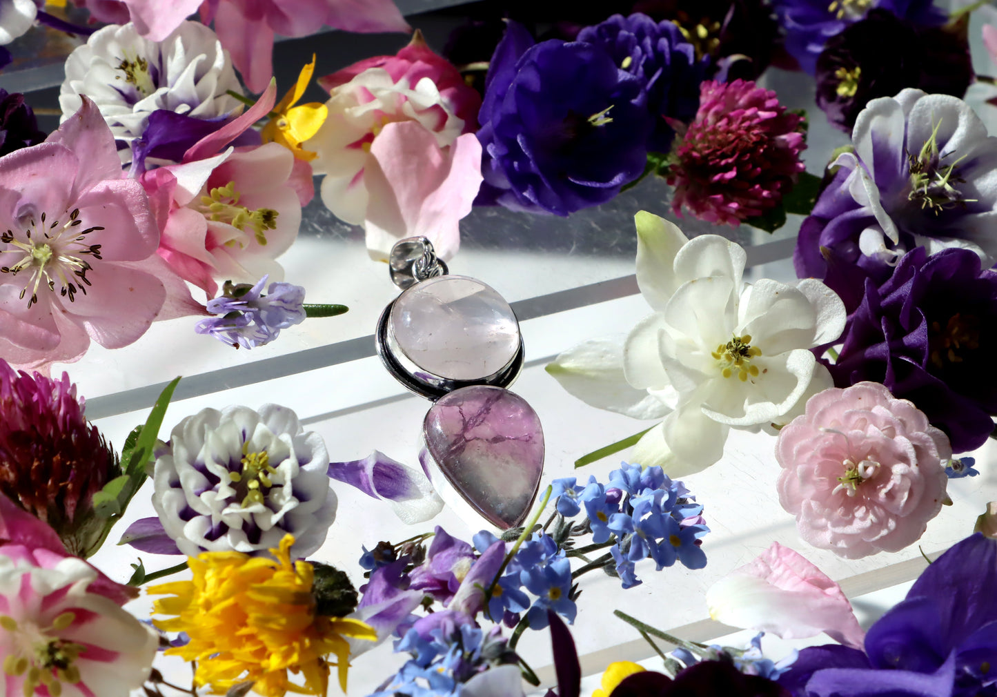 Přívěšek ametyst růženín - Supreme Panthers