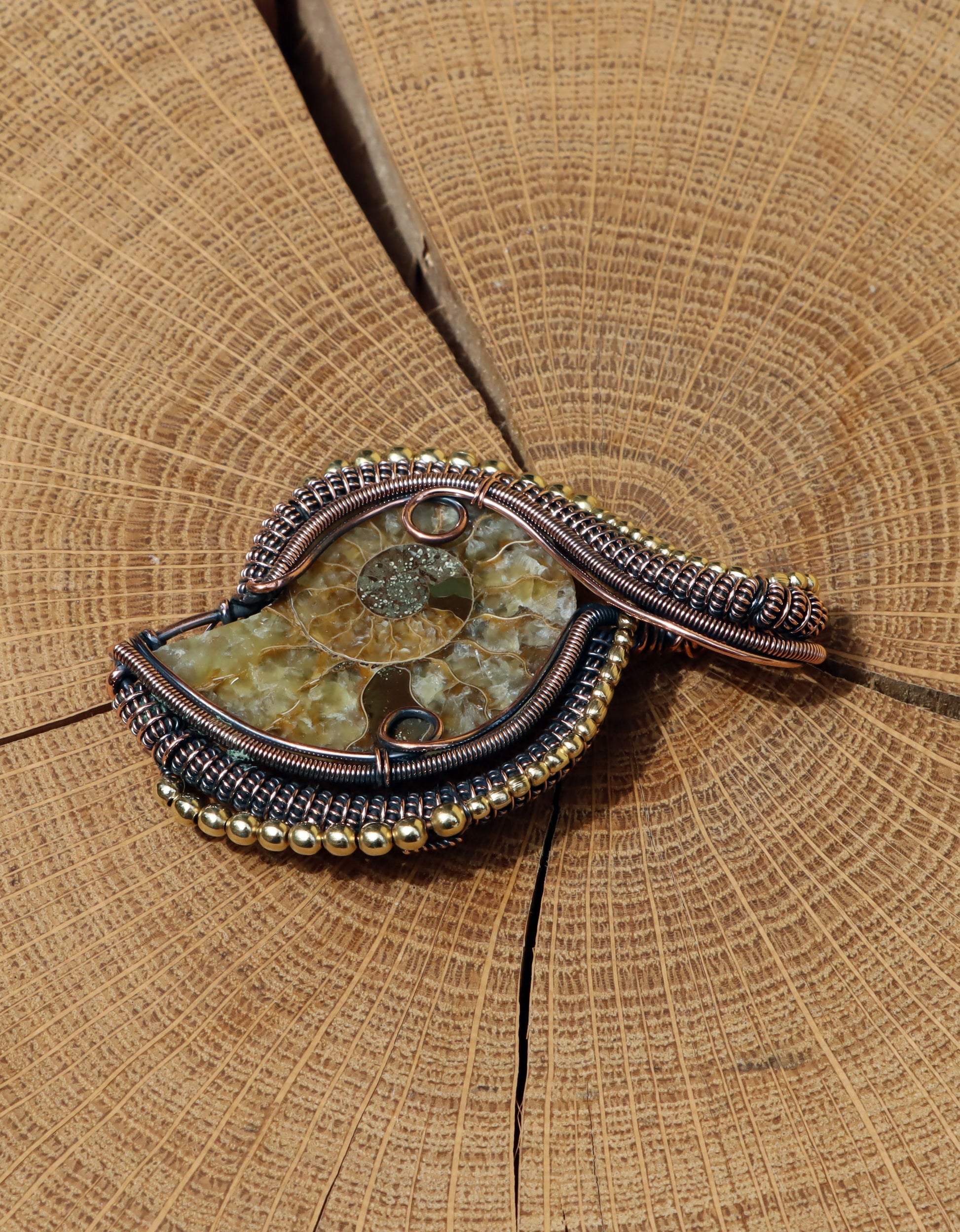 Přívěšek "Ammonit – Otisk věčnosti" - Supreme Panthers