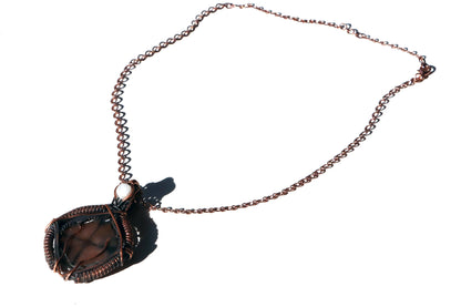 Přívěšek andalusit a měsíční kámen "Chiastolit – Kámen vnitřního kříže" - Supreme Panthers