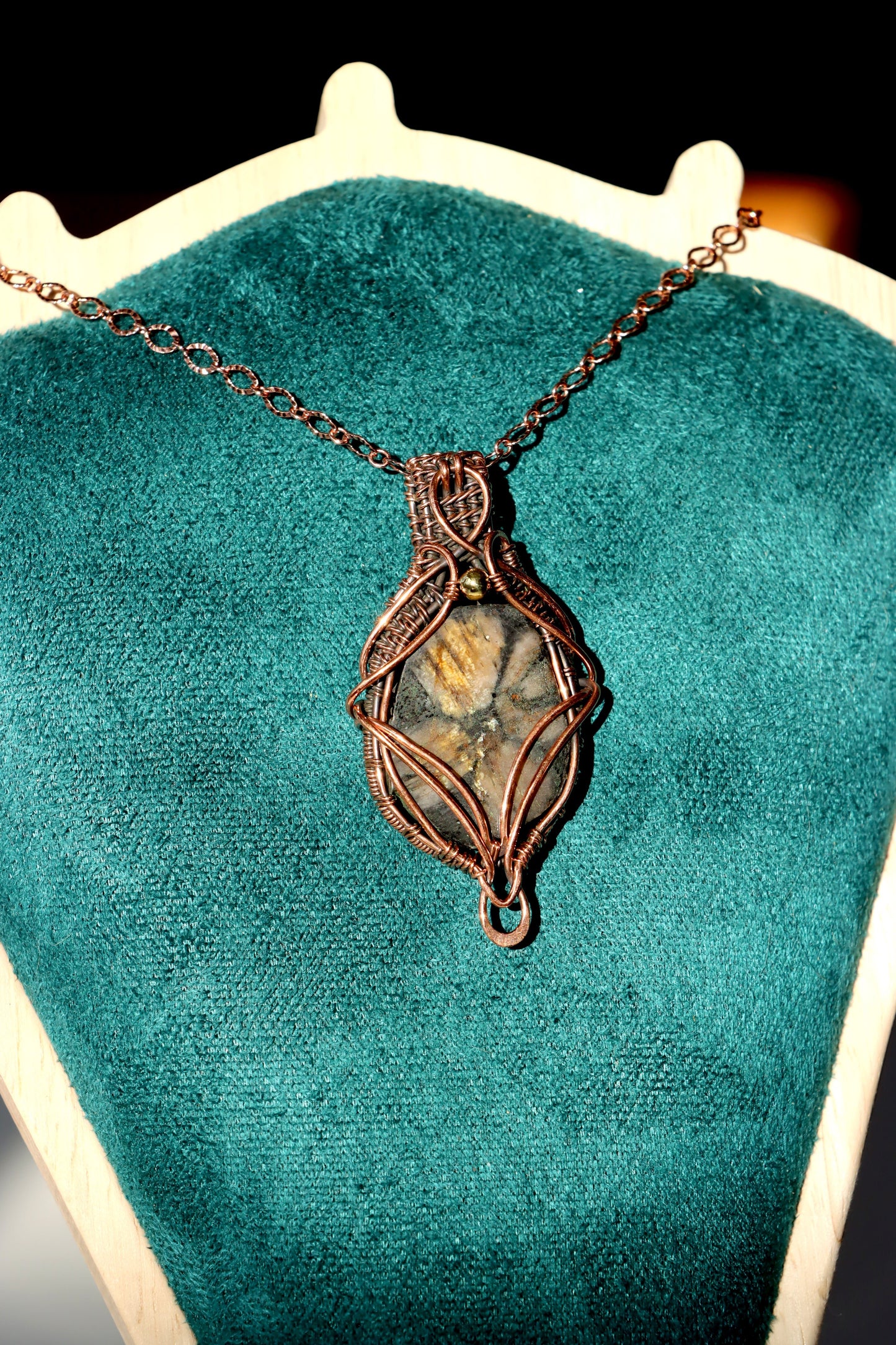 Přívěšek andalusit "Chiastolit – Kříž v kameni" - Supreme Panthers