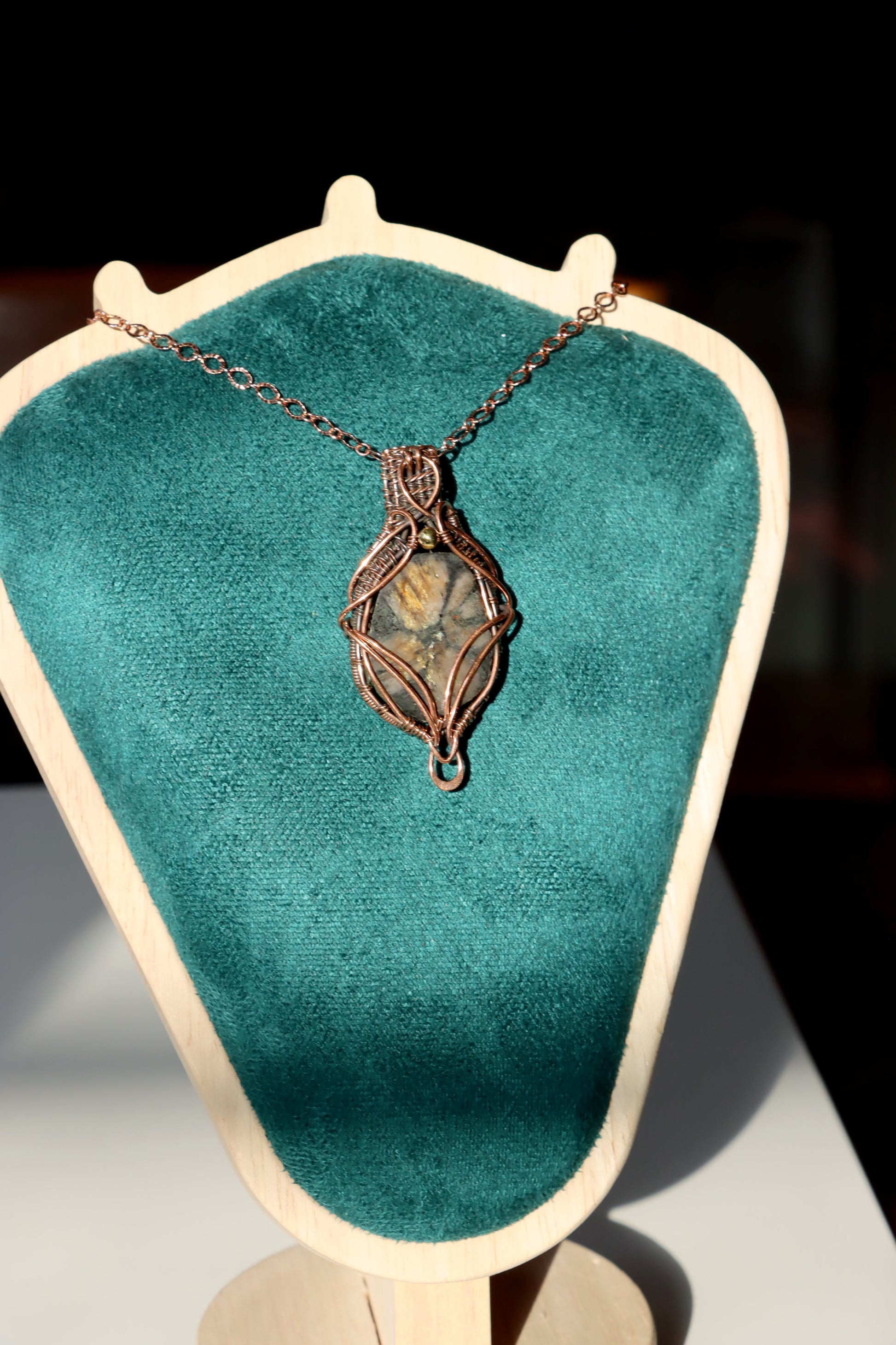 Přívěšek andalusit "Chiastolit – Kříž v kameni" - Supreme Panthers