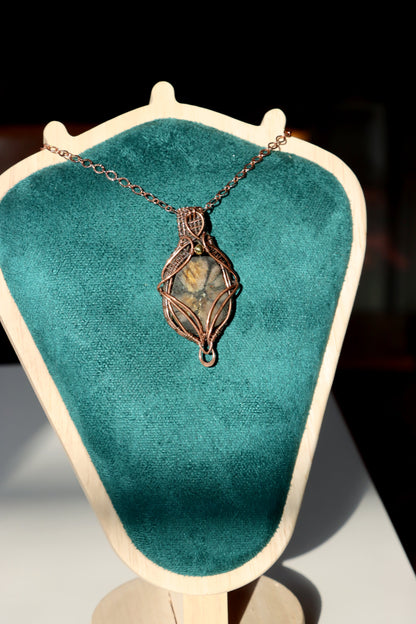 Přívěšek andalusit "Chiastolit – Kříž v kameni" - Supreme Panthers