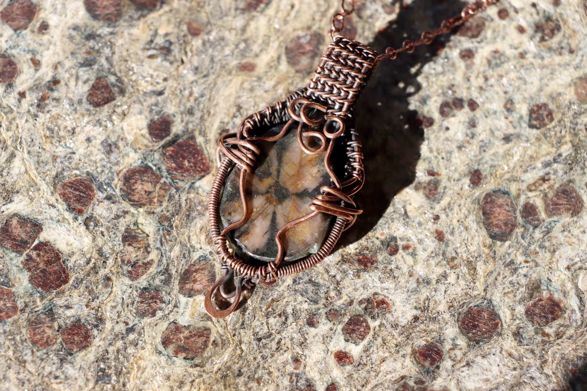 Přívěšek andalusit "Chiastolit – Kříž v kameni" - Supreme Panthers