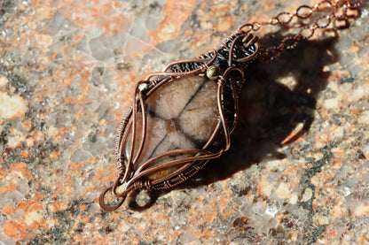 Přívěšek andalusit "Chiastolit – Znamení ticha" - Supreme Panthers