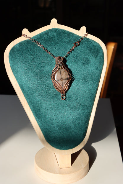 Přívěšek andalusit "Chiastolit – Znamení ticha" - Supreme Panthers