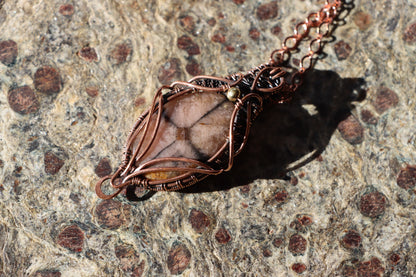 Přívěšek andalusit "Chiastolit – Znamení ticha" - Supreme Panthers