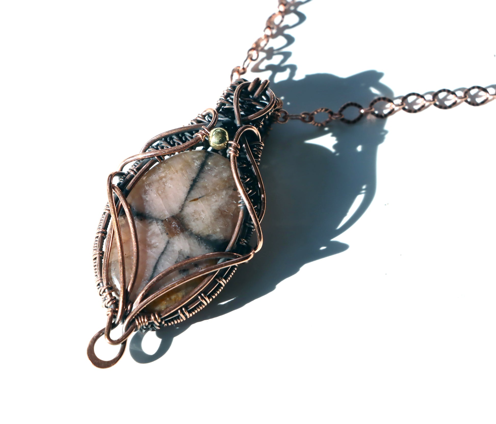 Přívěšek andalusit "Chiastolit – Znamení ticha" - Supreme Panthers