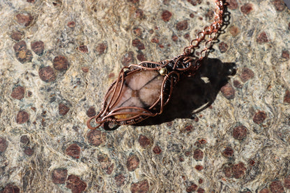 Přívěšek andalusit "Chiastolit – Znamení ticha" - Supreme Panthers