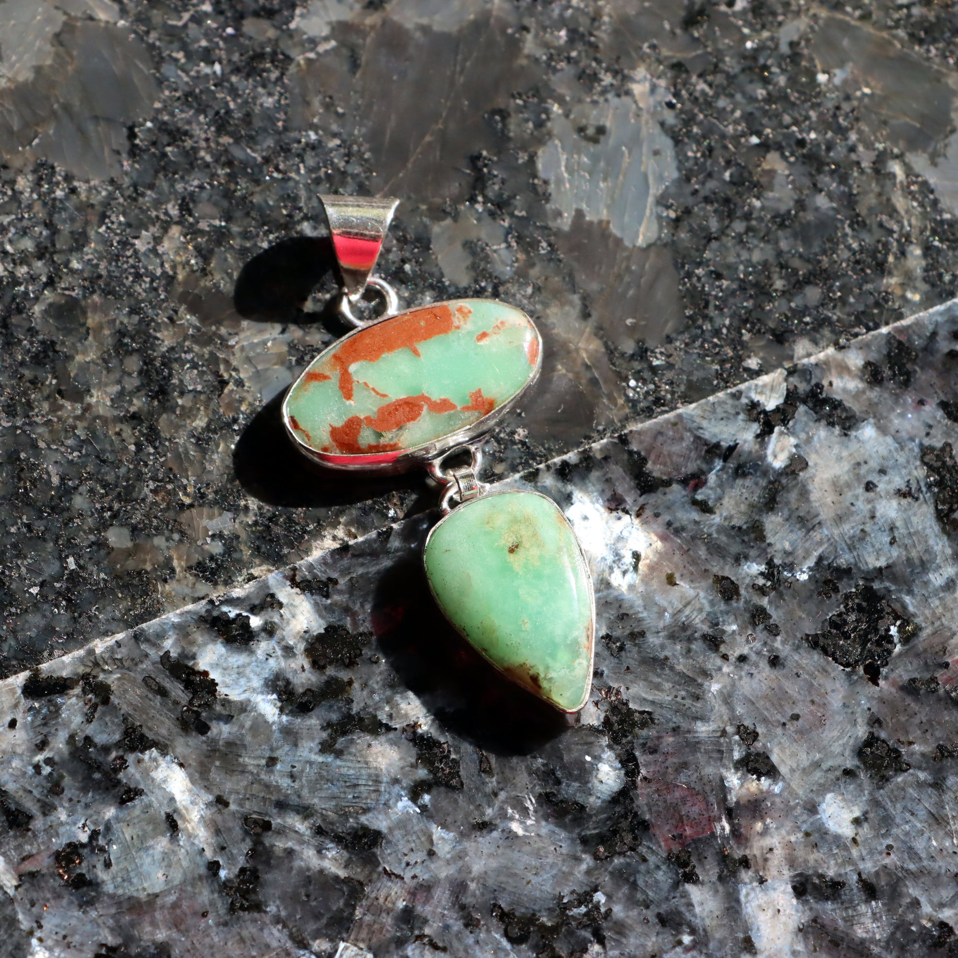 Přívěšek chryzopras - Supreme Panthers