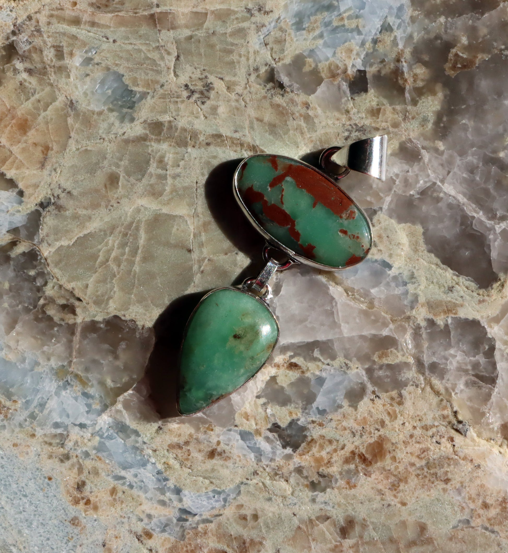 Přívěšek chryzopras - Supreme Panthers