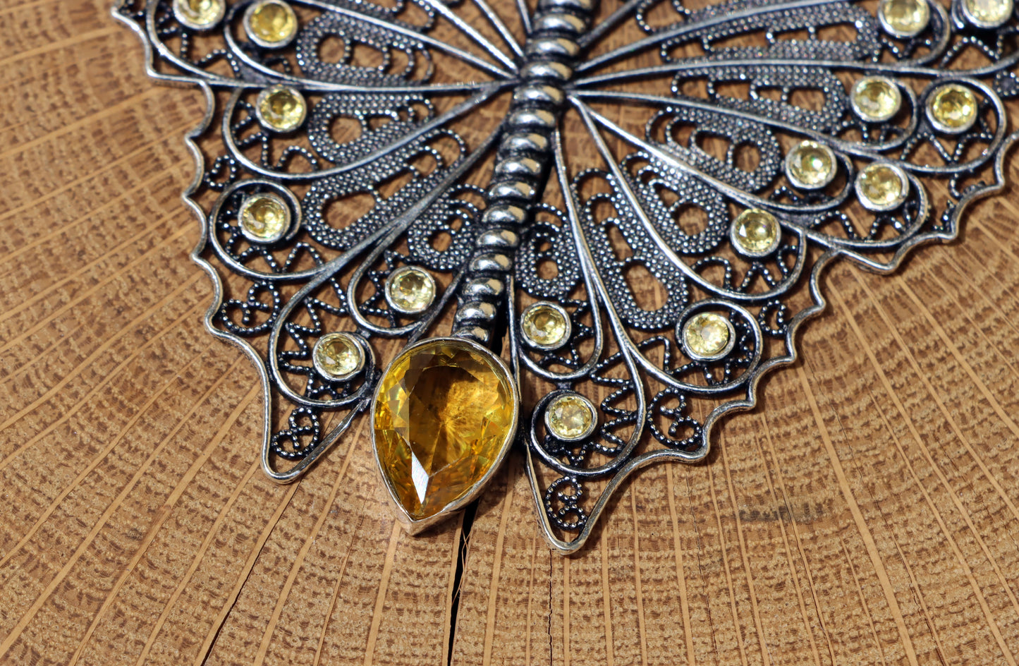 Přívěšek "Citrín – Motýlí tanec" - Supreme Panthers