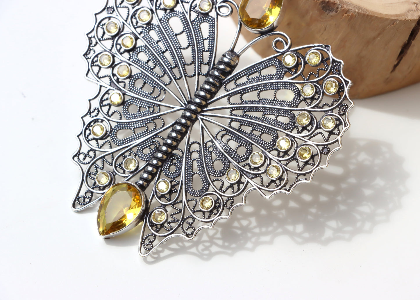 Přívěšek "Citrín – Motýlí tanec" - Supreme Panthers